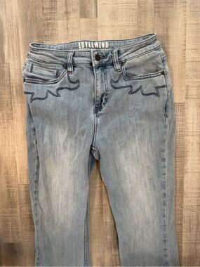 Idyllwind Jeans Womens 4 Light Wash Embroidered Flare Western Miranda Lamber